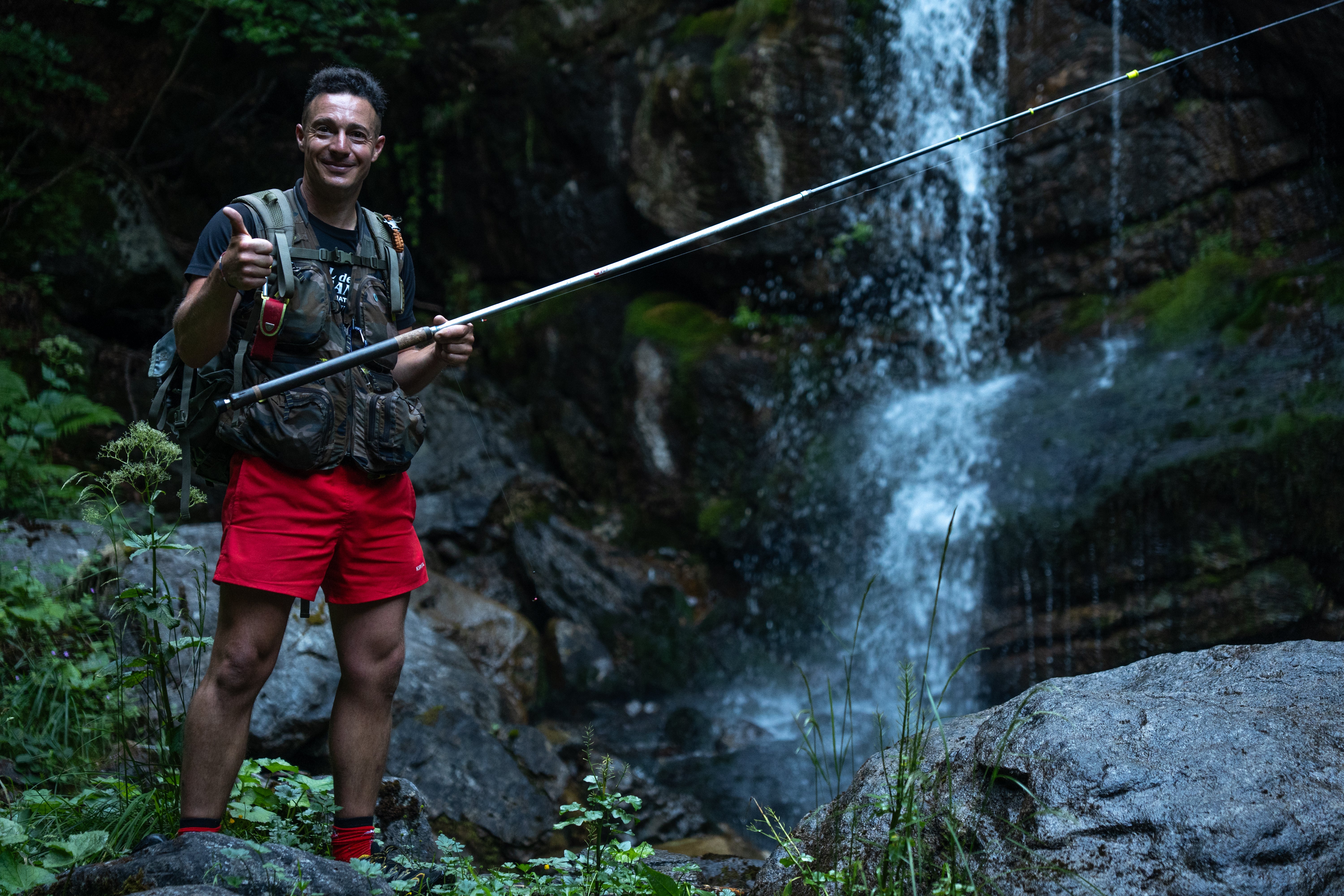 BATON de MARCHE et de PÊCHE <br> "Le Sentenois"