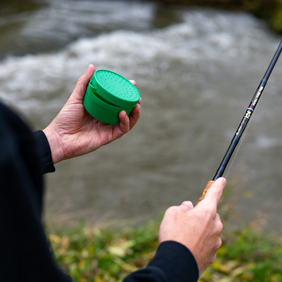 Boite appâts de pêche ronde