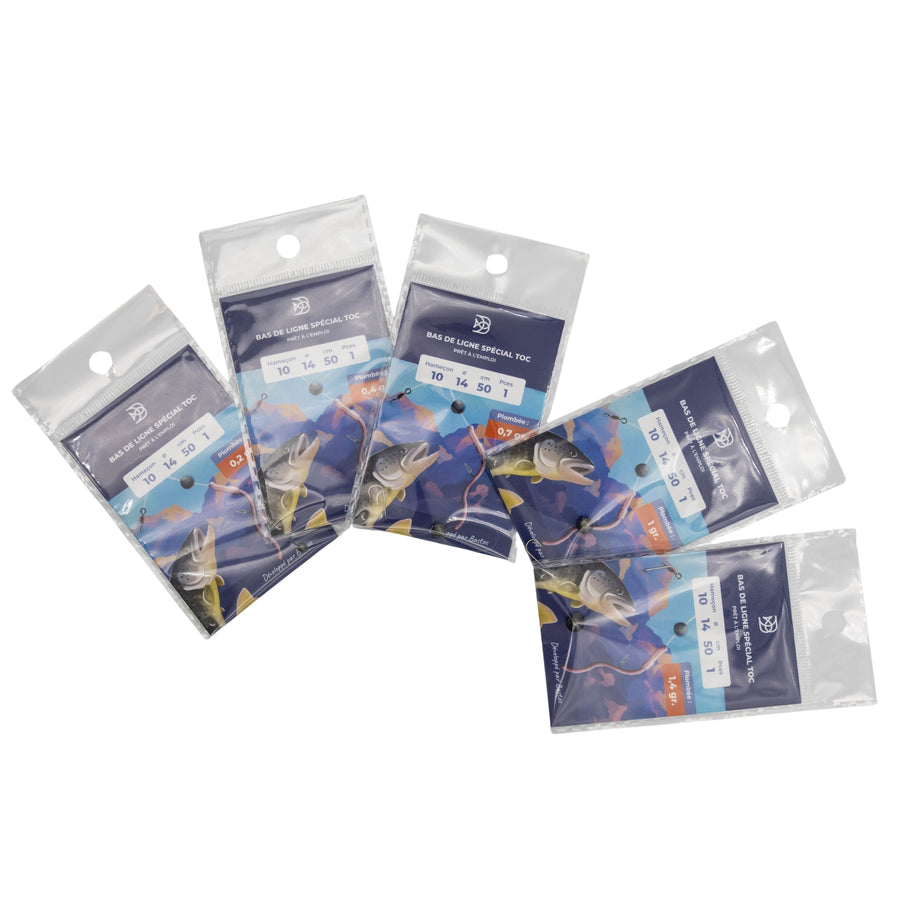 Bas de ligne au toc plombé <br> "prêt à l'emploi"