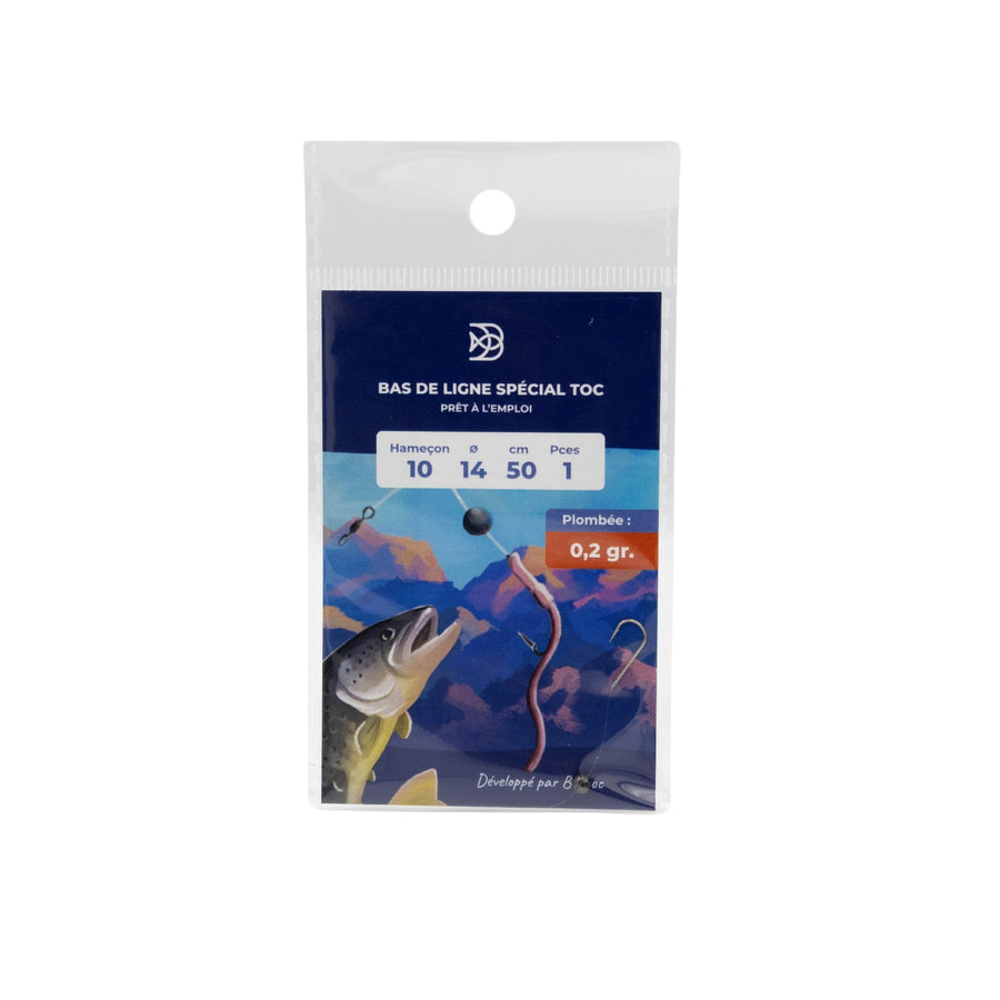 Bas de ligne au toc plombé <br> "prêt à l'emploi"