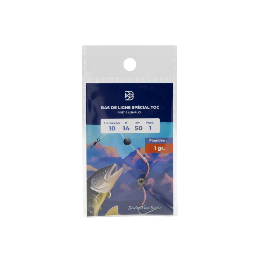 Bas de ligne au toc plombé <br> "prêt à l'emploi"