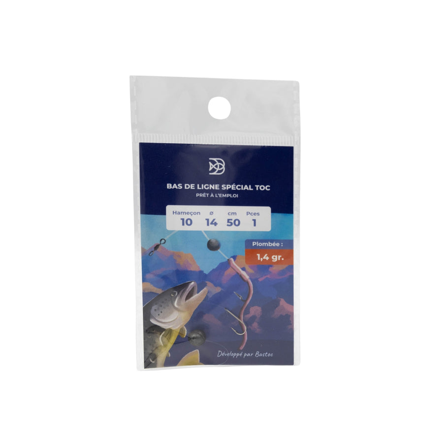 Bas de ligne au toc plombé <br> "prêt à l'emploi"