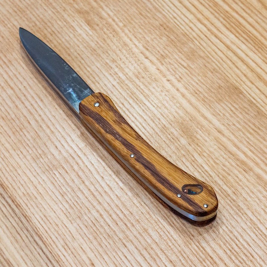 Couteau Artisanal <br> "Le Nymphéa" (Personnalisé)