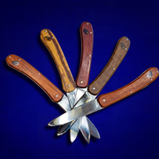 Couteau Artisanal <br> "Le Nymphéa" (Personnalisé)