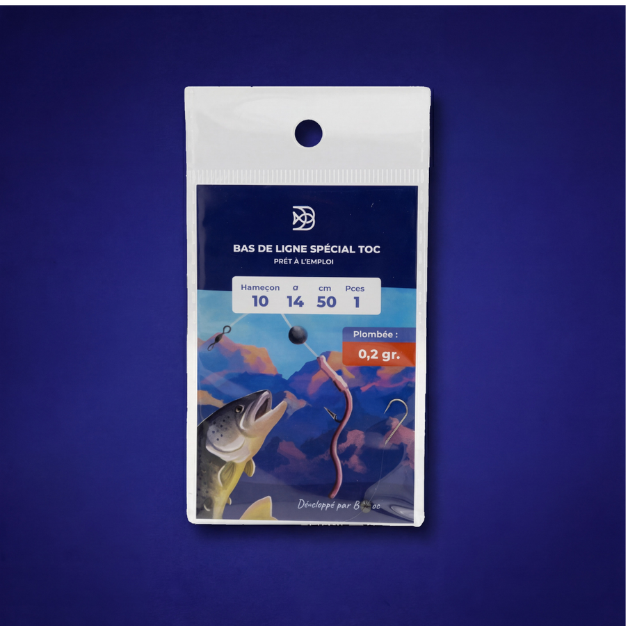 Bas de ligne au toc plombé <br> "prêt à l'emploi"