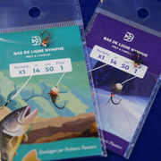 Bas de ligne NYMPHE SIMPLE "prêt à l'emploi" (A l'unité)