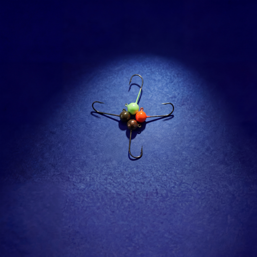 Têtes plombées 2g (Mix couleurs)